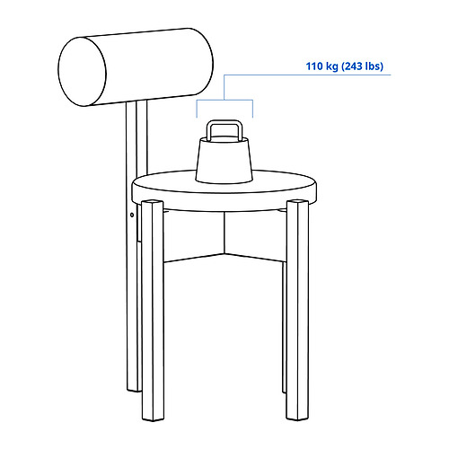 IKEA PS 2026, mesa y 2 sillas. 8 de 8 abrir diálogo