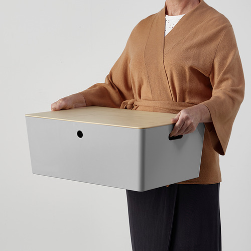 KUGGIS, caja con tapa. 4 de 5 abrir diálogo