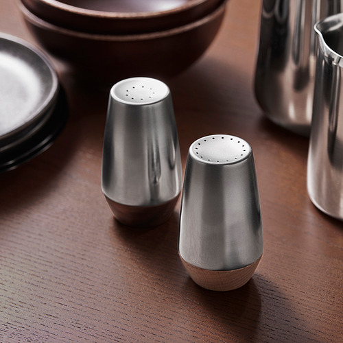 AFTONHAJ, salt & pepper shaker, set of 2. 2 of 5 open dialog