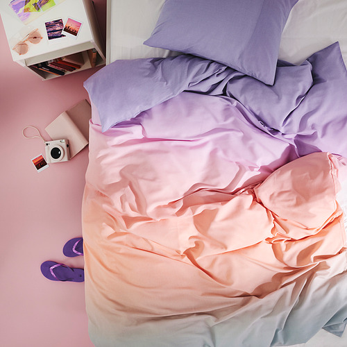 FLÄDERBUSKE, duvet cover and pillowcase(s). 3 of 5 open dialog