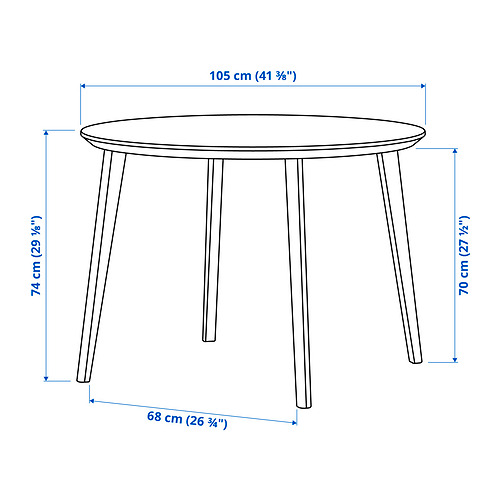 LISABO / VIHALS, table and 4 chairs. 9 of 11 open dialog