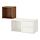 Select colour variation: White / brown walnut effect
