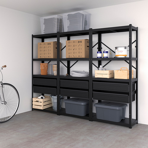 BROR, shelving unit with drawers/shelves. 2 of 3 open dialog