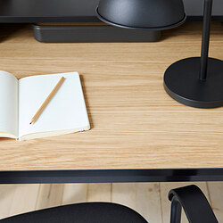 Measurement Illustration - MULLSJÖ/SMÖRKULL desk and chair
