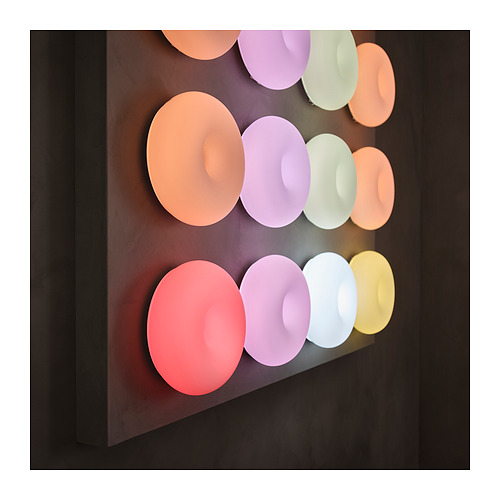 VARMBLIXT, lámpara de mesa/pared LED. 2 de 6 abrir diálogo