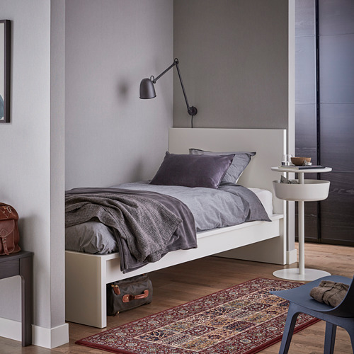 MALM, base de cama con colchón. 3 de 12 abrir diálogo