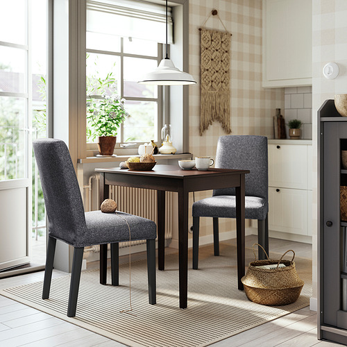 NÄSINGE / BERGMUND, dining table and 2 chairs. 2 of 7 open dialog