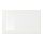 Select colour variation: white/clear glass, 23 1/2x15 "