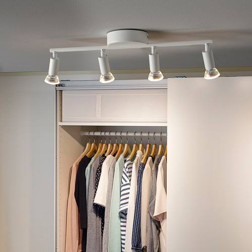 KRUSNATE, ceiling light with 4 spotlights. 5 of 7 open dialog