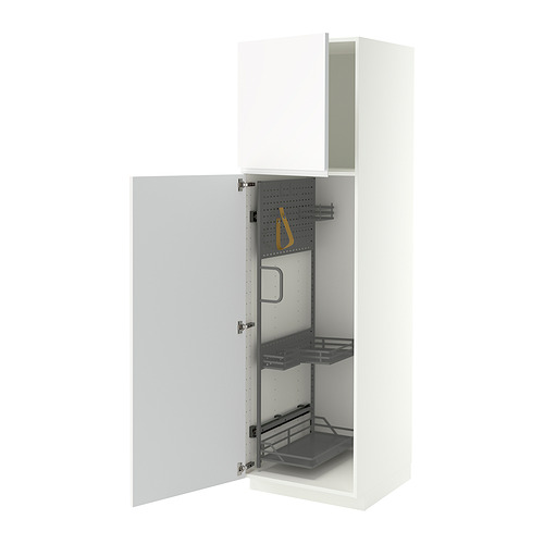 METOD, high cabinet with cleaning interior. 1 of 1 open dialog
