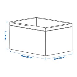 Measurement Illustration - BAXNA organizer