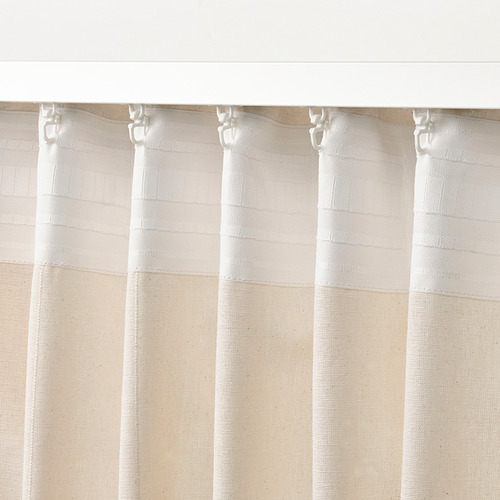 LENDA, cortinas con tiras, 1 par. 6 de 7 abrir diálogo