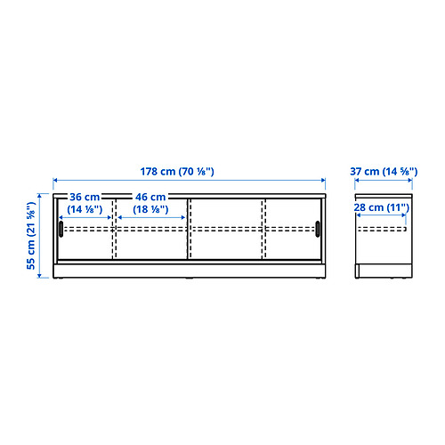 TONSTAD, TV unit. 5 of 6 open dialog