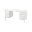 GULLABERG desk with drop file drawers 