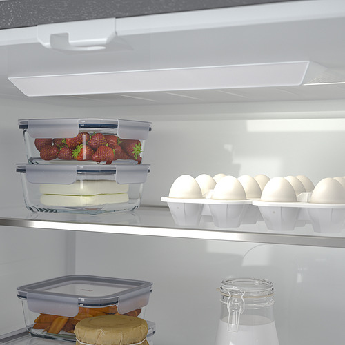 RIBBENÅS, French door fridge/freezer. 5 of 12 open dialog