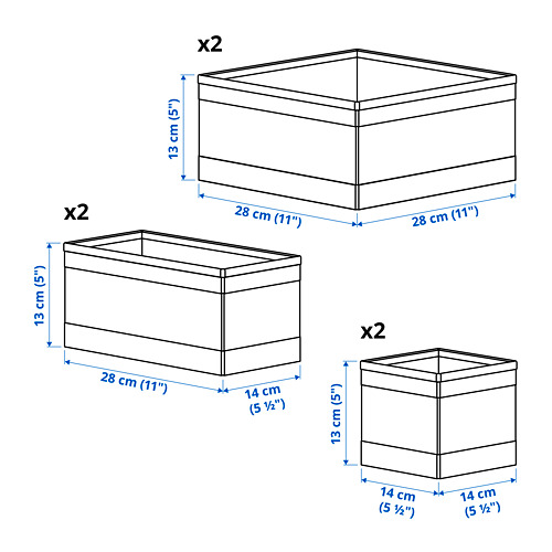 SKUBB, caja, juego de 6. 4 de 4 abrir diálogo