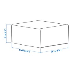 Measurement Illustration - KOMPLEMENT box