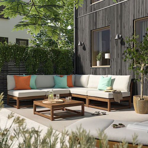 NÄMMARÖ, sofá esquinero modular de 4 plazas. 3 de 7 abrir diálogo