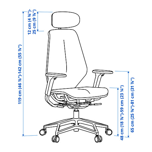 STYRSPEL, gaming chair. 4 of 8 open dialog