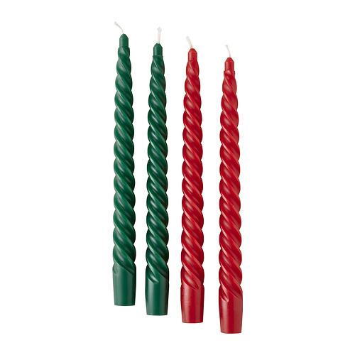 VINTERFINT, unscented taper candle. 1 of 2 open dialog