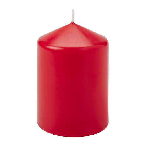 VINTERFINT, unscented pillar candle. 1 of 1 open dialog