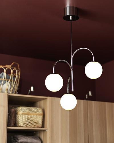 SIMRISHAMN, pendant lamp, 3-armed. 4 of 8 open dialog
