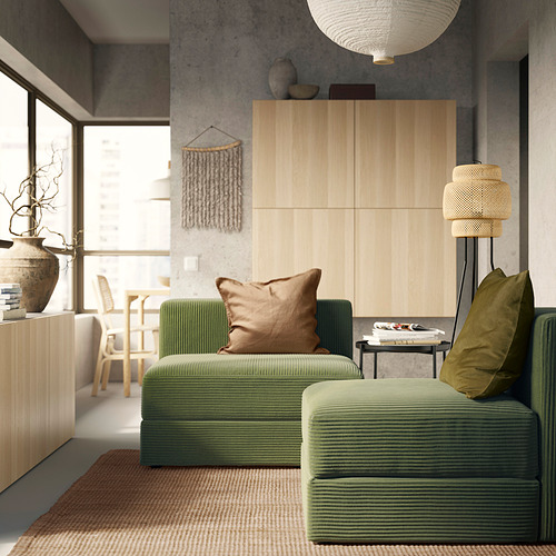JÄTTEBO, 1.5-seat module with storage. 3 of 9 open dialog