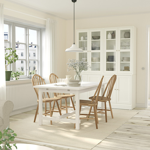 NORDVIKEN / SKOGSTA, Extendable table and 4 chairs. 2 of 6 open dialog