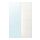 Select colour variation: White / mirror glass