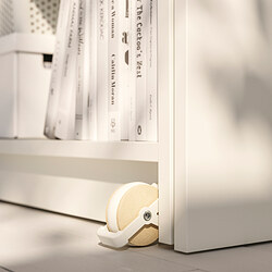 BILLY/BERGSHULT bookcase with foldable table and 2 wall shelves