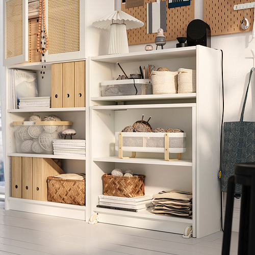 BILLY / HÖGADAL, combinación librero+mesa plegable. 3 de 6 abrir diálogo