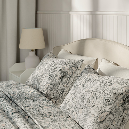 RAMNEFJÄLL, upholstered bed frame. 3 of 11 open dialog