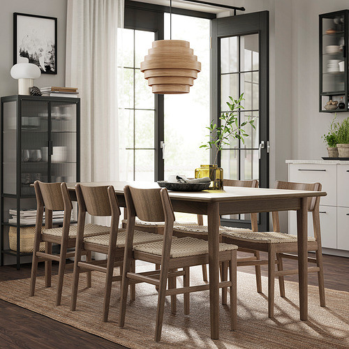 SKANSNÄS, extendable table and 4 chairs. 3 of 8 open dialog