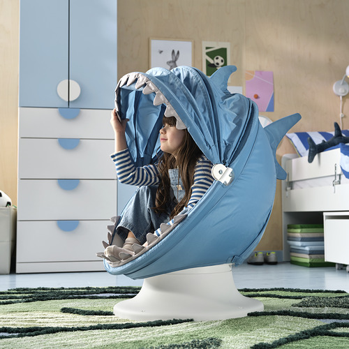 IKEA PS LÖMSK, funda de sillón giratorio infantil. 3 de 5 abrir diálogo