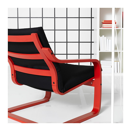 POÄNG, low-back armchair. 3 of 7 open dialog
