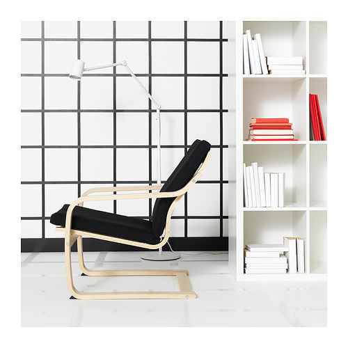 POÄNG, sillón con respaldo bajo. 4 de 7 abrir diálogo