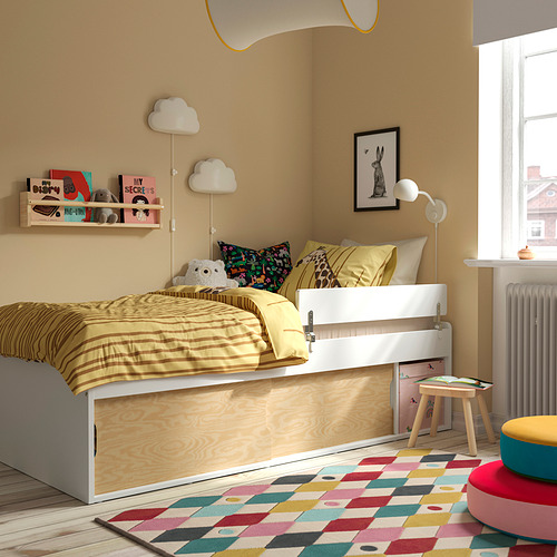 KLIPPUGGLA, base de cama+almacenamiento. 3 de 6 abrir diálogo