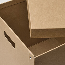 Measurement Illustration - GÄRDESGÅRD storage box with lid