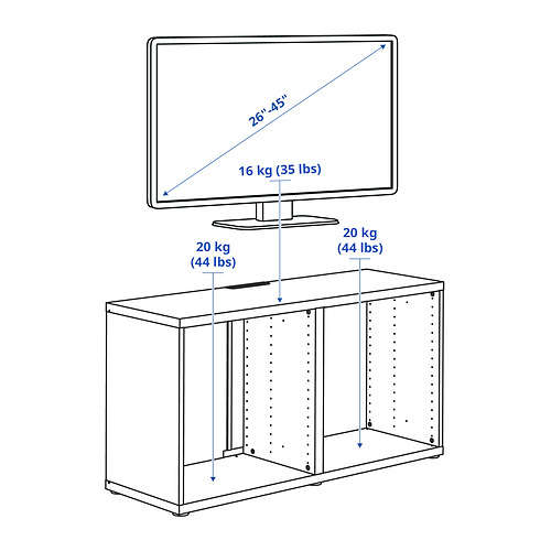 BESTÅ, TV unit. 5 of 5 open dialog
