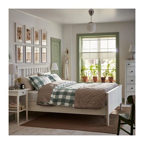 HEMNES, cama Full con colchón. 4 de 16 abrir diálogo