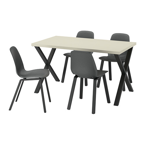SKÅLSTA, dining table and 4 chairs. 1 of 6 open dialog