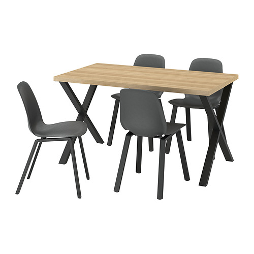 SKÅLSTA, dining table and 4 chairs. 1 of 6 open dialog
