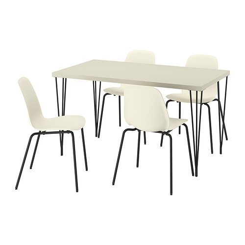 SKÅLSTA, dining table and 4 chairs. 1 of 6 open dialog
