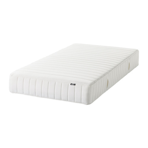 TÄLLÅSEN, upholstered Queen bed with mattress. 11 of 16 open dialog