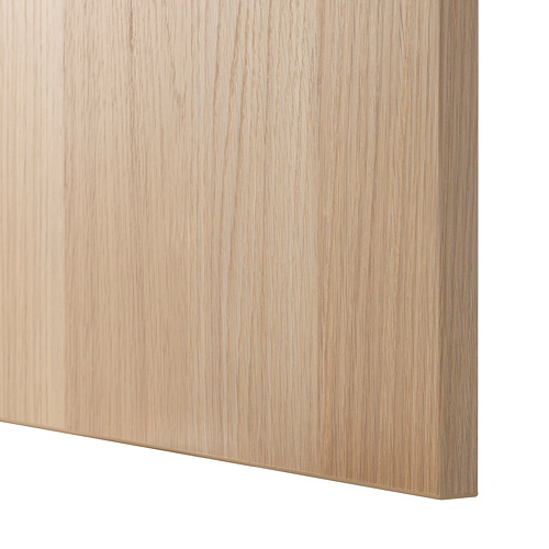 Primer plano de panel de madera lisa y de calidad con vetas naturales de color claro.
