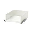 KOMPLEMENT drawer with glass front 