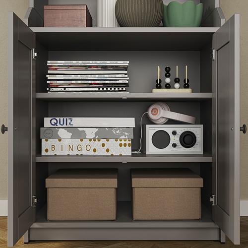 HAUGA, armario con puertas. 5 de 9 abrir diálogo