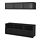 Select colour variation: LAPPVIKEN black-brown/SINDVIK clear glass, 70 7/8 "x16 1/2 "x75 5/8 "