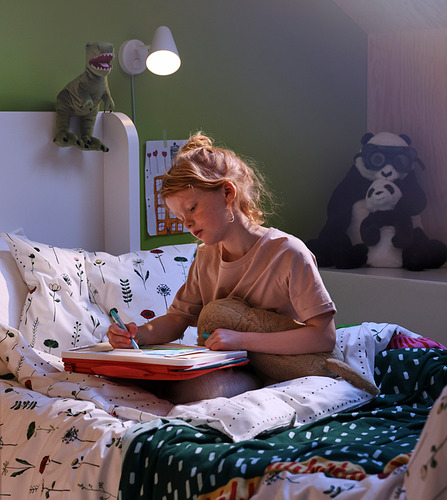 NATTSLÄNDA, duvet cover and pillowcase. 7 of 7 open dialog