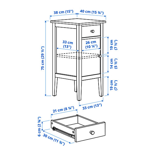 GULLABERG, muebles de dormitorio, juego de 3. 9 de 9 abrir diálogo